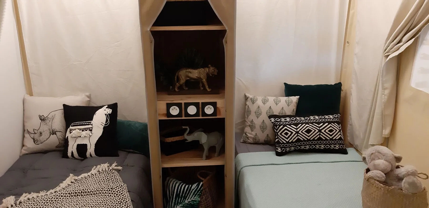 Das Kinderzimmer der Jungle Lodge