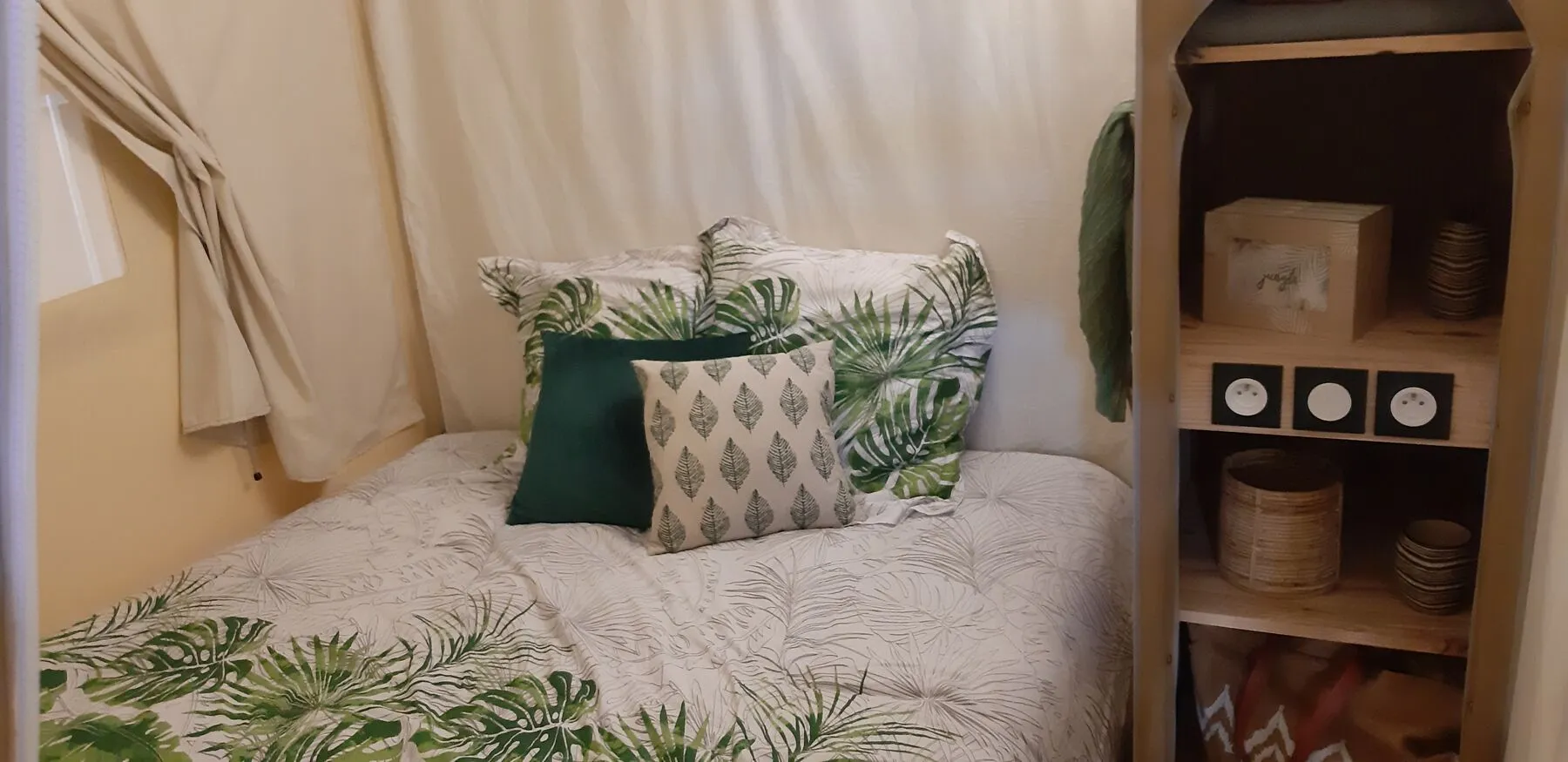 Das Elternschlafzimmer der Jungle Lodge