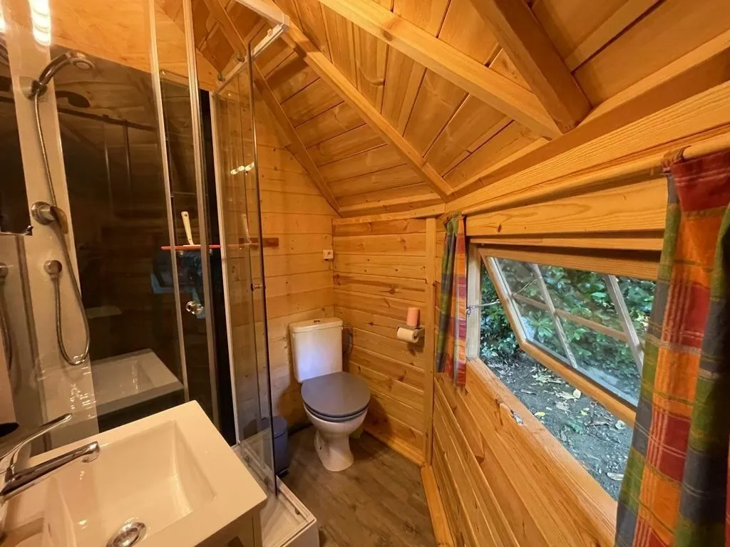 Das Badezimmer der finnischen Kota