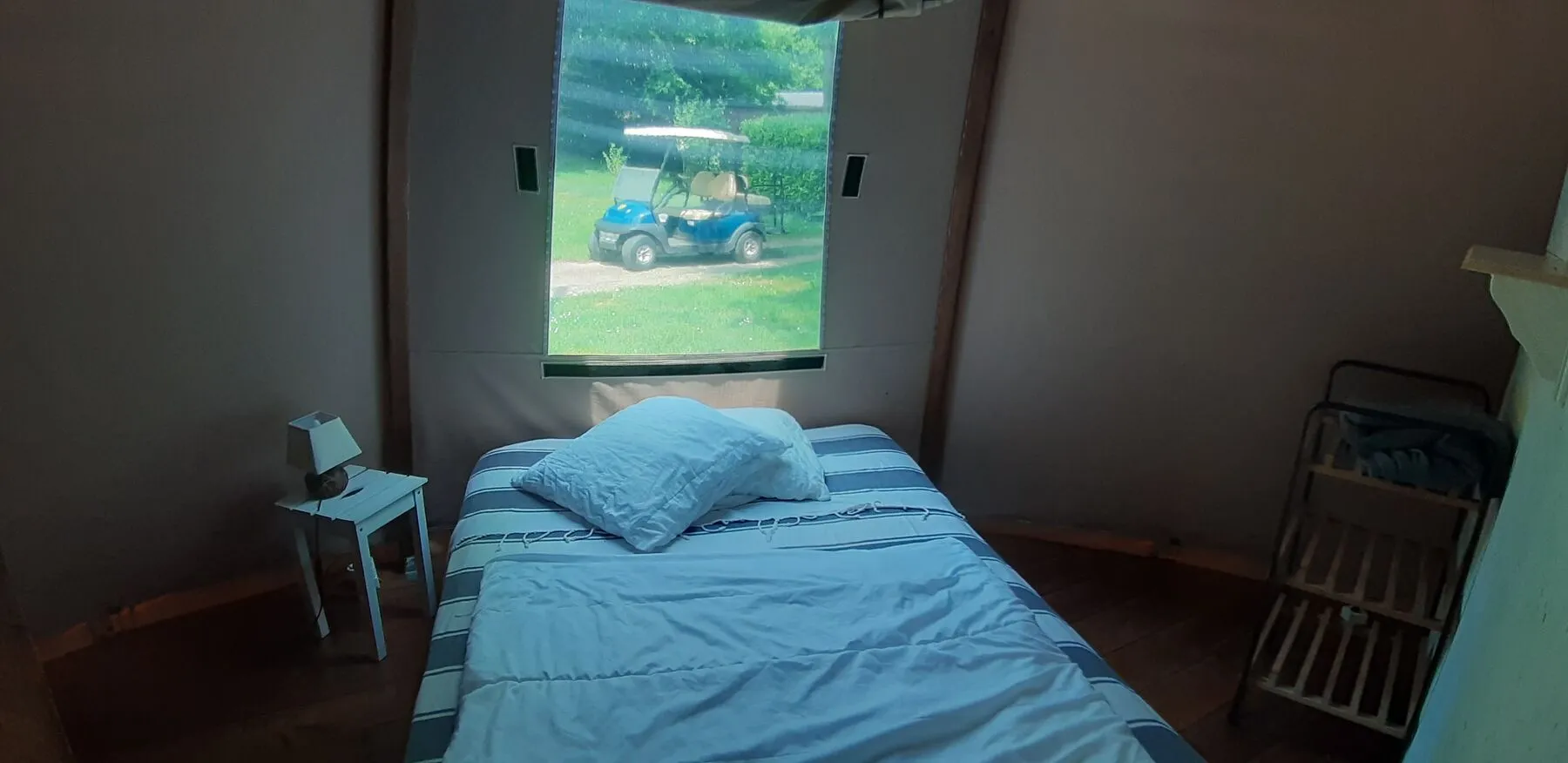 Das Elternschlafzimmer der Wigwam-Kuppel
